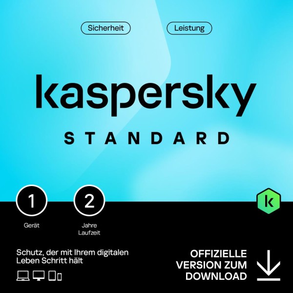 Kaspersky Standard (1 Device - 2 Jahre) ITALY ESD