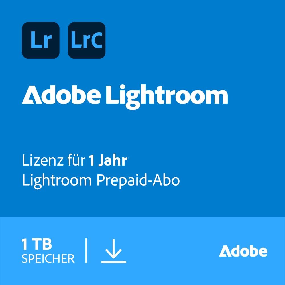 Adobe Lightroom CC 1 TB (1 User - 1 Jahr) ESD