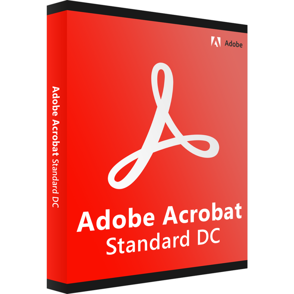 Adobe Acrobat Standard DC (1 User + 2 PC - 1 Jahr) ESD