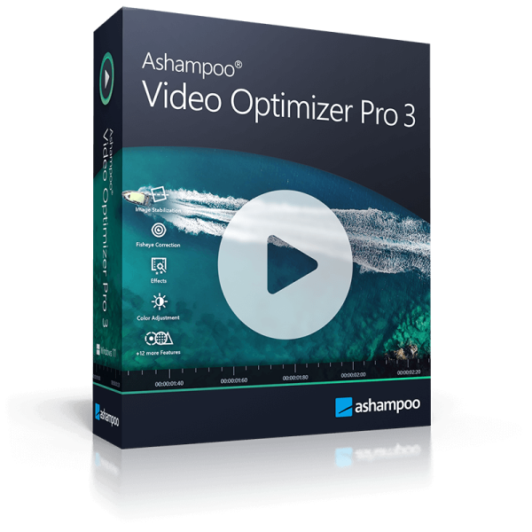 Ashampoo Video Optimizer Pro 3 (1 PC - Lifetime) ESD