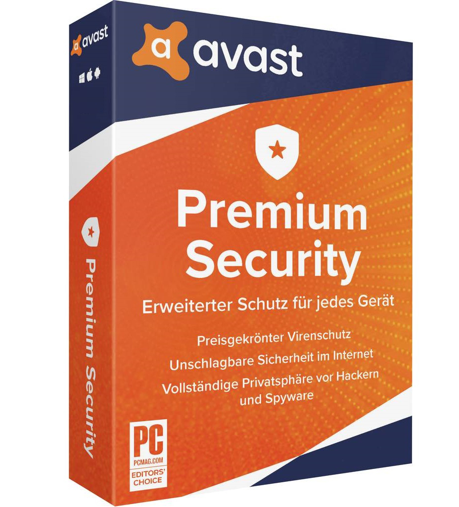 Avast Premium Security (10 Device - 1 Jahr) ESD