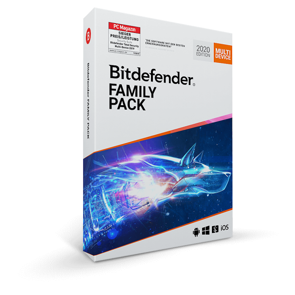 Bitdefender Family Pack (15 Device - 2 Jahre) EU ESD