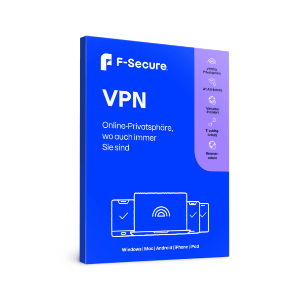 F-Secure VPN (3 Device - 1 Jahr) ESD