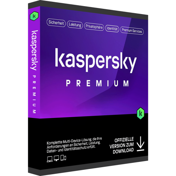 Kaspersky Premium (10 Device - 1 Jahr) ITALY ESD