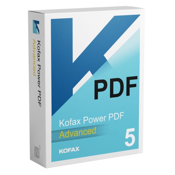 Tungsten / Kofax Power PDF Advanced 5.1 (1 PC - perpetual) ESD