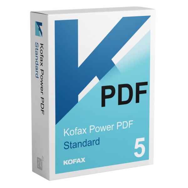 Tungsten / Kofax Power PDF Standard 5.1 (1 PC - perpetual) ESD