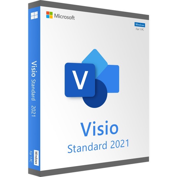 Microsoft Visio Standard 2021 (1 PC - perpetual) ESD