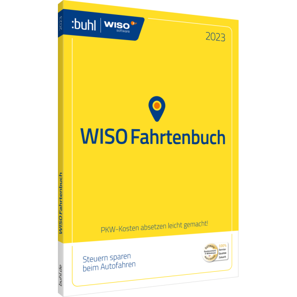 WISO Fahrtenbuch 2023 (1 PC - 1 Jahr) ESD