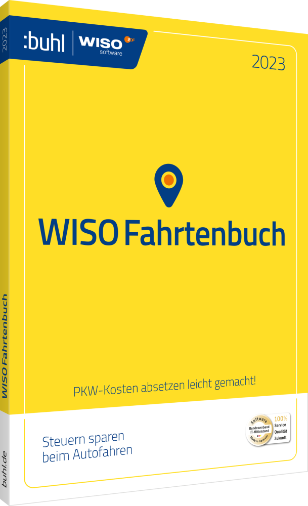 WISO Fahrtenbuch 2023 (1 PC - 1 Jahr) ESD