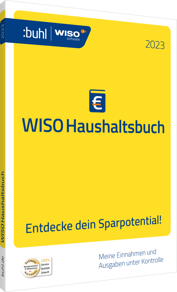 WISO Haushaltsbuch 2023 (1 PC - 1 Jahr) ESD