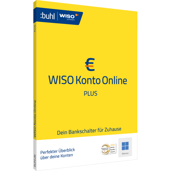 WISO Konto Online Plus 365 (Version 2026) (1 PC - 1 Jahr) ESD
