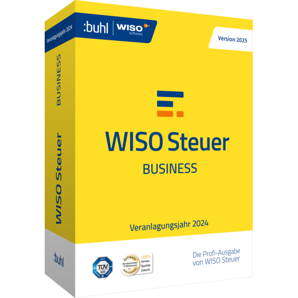 WISO Steuer 2025 Business (1 User - 1 Jahr) ESD