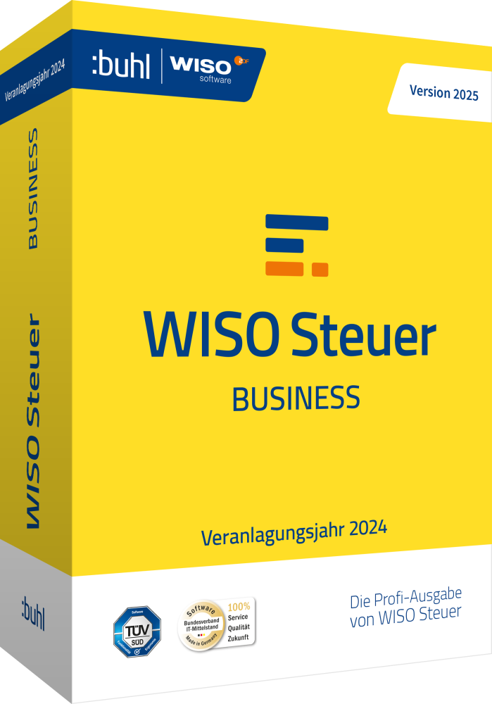 WISO Steuer 2025 Business (1 User - 1 Jahr) ESD