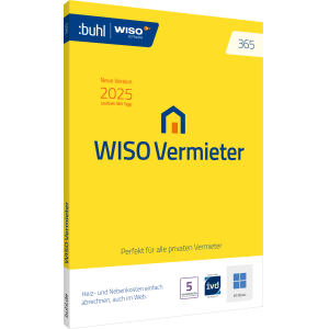 WISO Vermieter 365 (Version 2026) (1 User - 1 Jahr) ESD