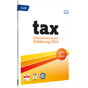 BUHL tax 2025 (für das Steuerjahr 2024) (1 User / PC - 1 Jahr) ESD