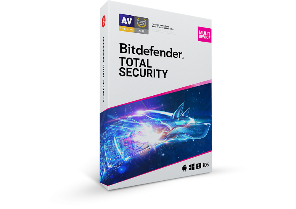 Bitdefender Total Security (3 Device - 1 Jahr) DACH ESD