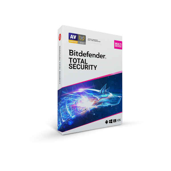 Bitdefender Total Security (3 Device - 2 Jahre) DACH ESD