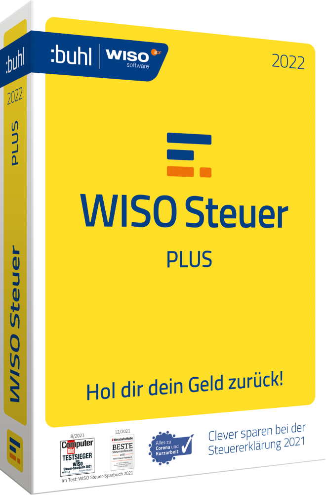 WISO Steuer Plus 2022 (für das Steuerjahr 2021) (1 User - 1 Jahr) ESD