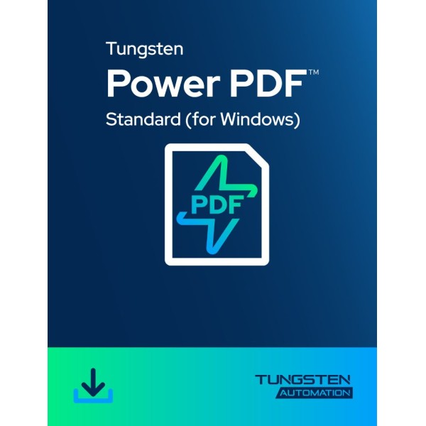 Tungsten / Kofax Power PDF Standard 2025.3 (1 PC - perpetual) ESD