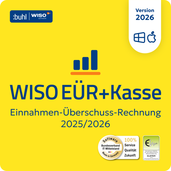 WISO EÜR & Kasse 2026 ESD (1 Device - 1 Jahr) ESD